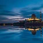 Religious Putra Mosque background