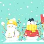 Artistic Snowman wallpapers for desktop