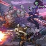 Guardians of the Galaxy HD Comic Wallpaper wallpapers for iphone