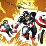 Comic Captain America White hd