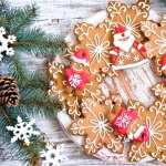 Gingerbread Cookie Holiday Christmas widescreen