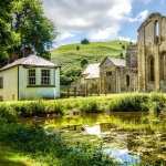 Religious Valle Crucis Abbey hd