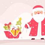 Santa Holiday Christmas wallpapers for desktop