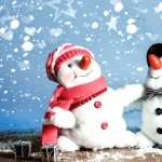 Artistic Snowman free wallpapers